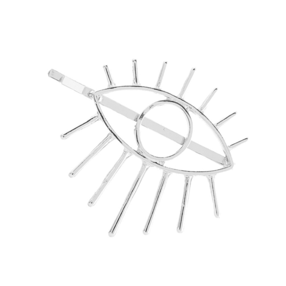 Silver Evil Eye Hair Pin